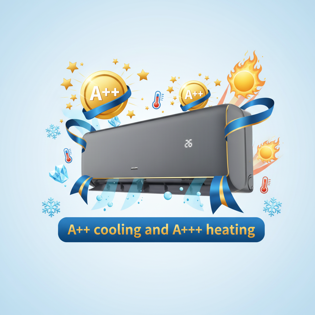 A++ cooling and A+++ heating