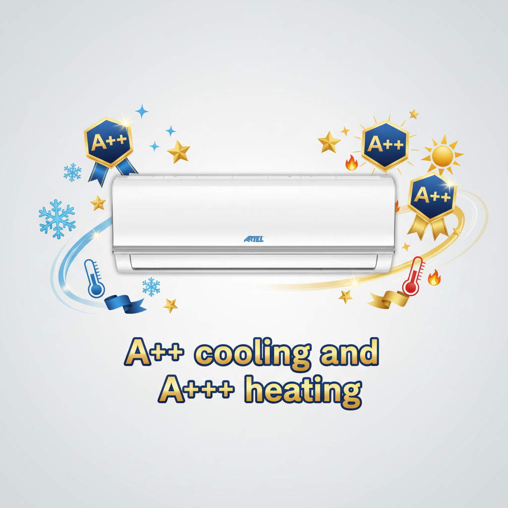 A++ cooling and A+++ heating