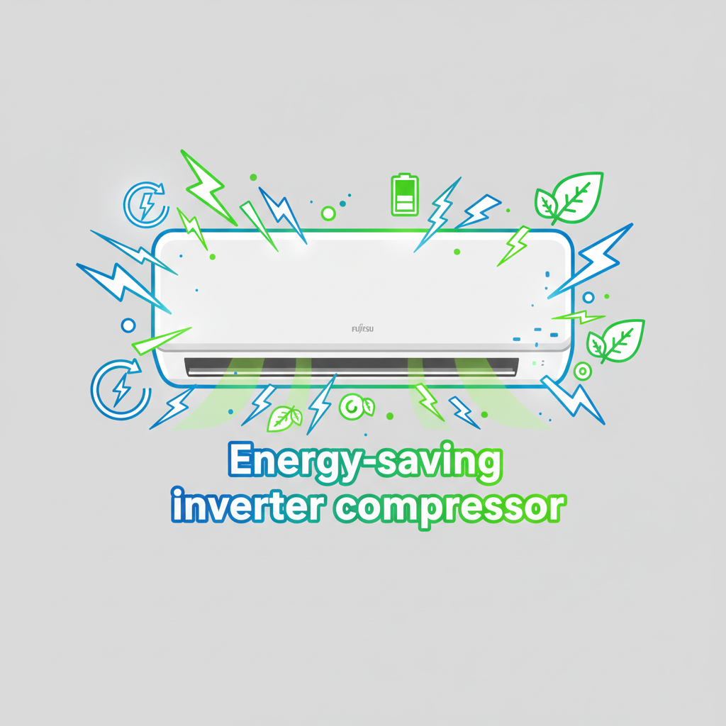 Energy-saving inverter compressor
